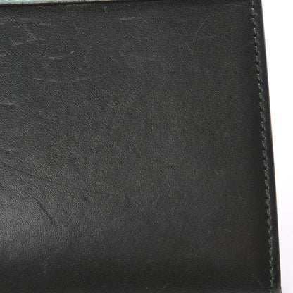 Celine Smooth Calfskin Pocket Tri-Fold Multifunction Envelope Flap Wallet Jade 15 of 26