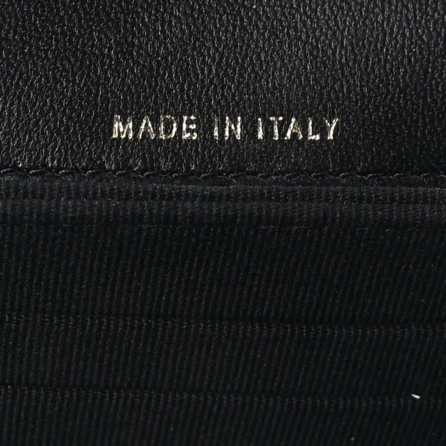 Lambskin Quilted CC Pouch With Handle Black