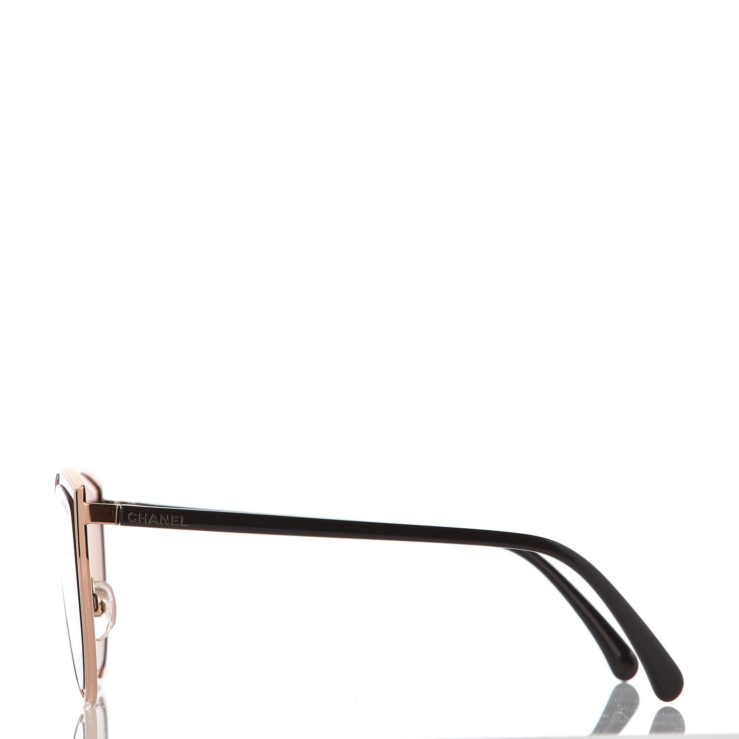 Metal Cat Eye Sunglasses 4222 Pink Gold