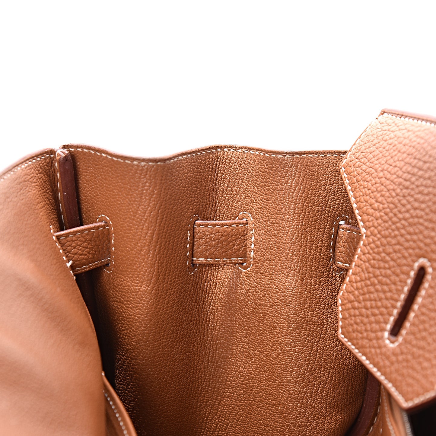 Taurillon Clemence Birkin 35 Gold