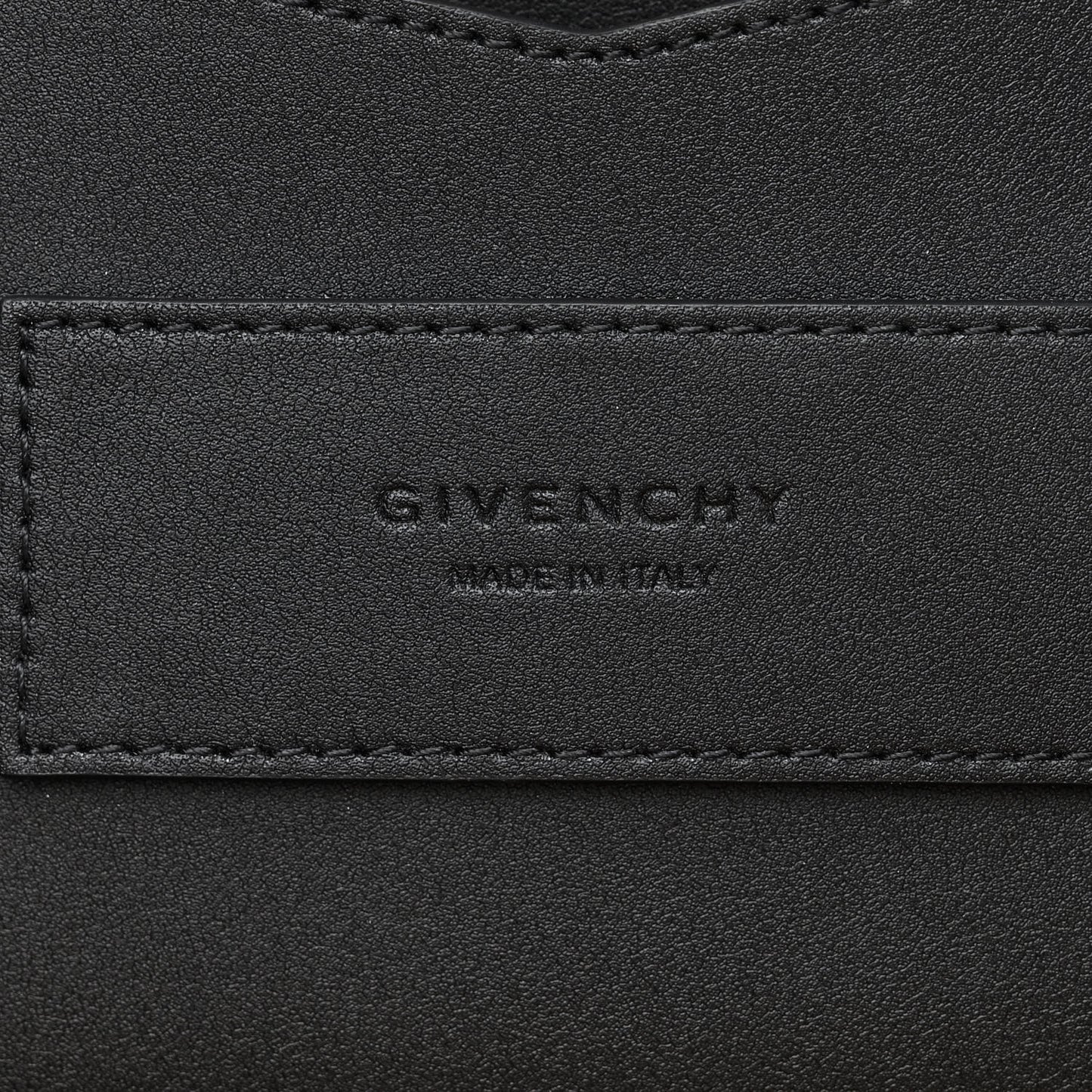 Calfskin Medium GV Shopper Tote Black