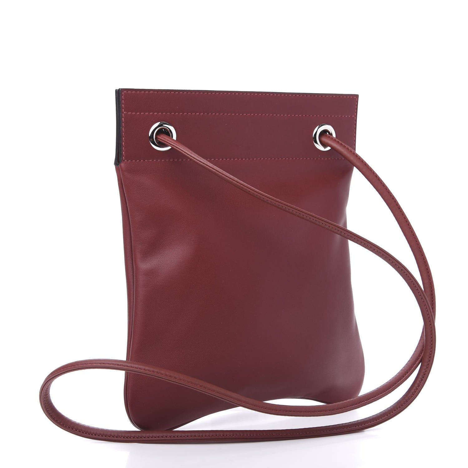 Hermes Milo Lambskin Swift Mini Aline Rouge H 3 of 10