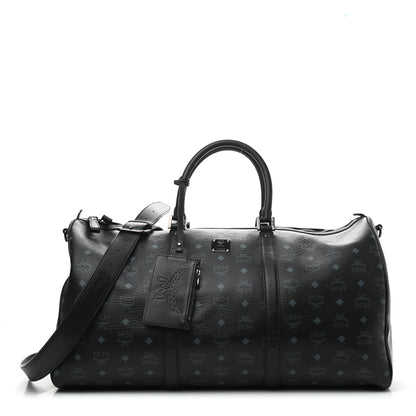 MCM Visetos XLarge Traveler Weekender Bag Black 1 of 8