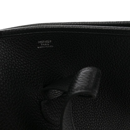 Hermes Taurillon Clemence Evelyne II TGM Black 6 of 10