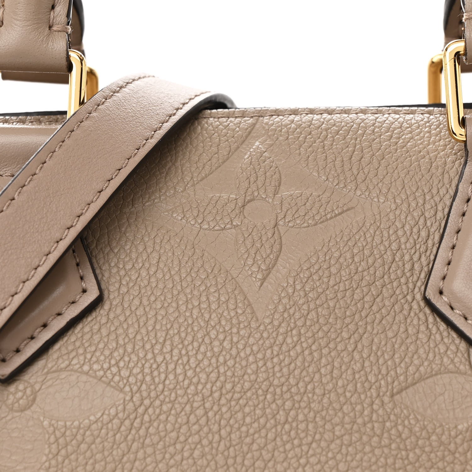 Louis Vuitton Empreinte Monogram Giant Speedy Bandouliere 25 Tourterelle 7 of 12
