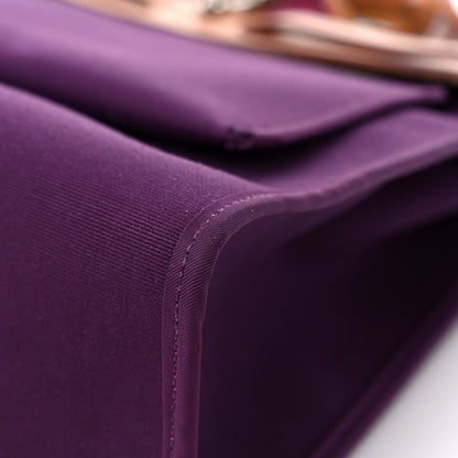 Hermes Toile Vache Hunter Herbag Zip 31 PM Cassis Fauve 12 of 13