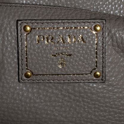 Prada Vitello Daino Tote Argilla 14 of 20