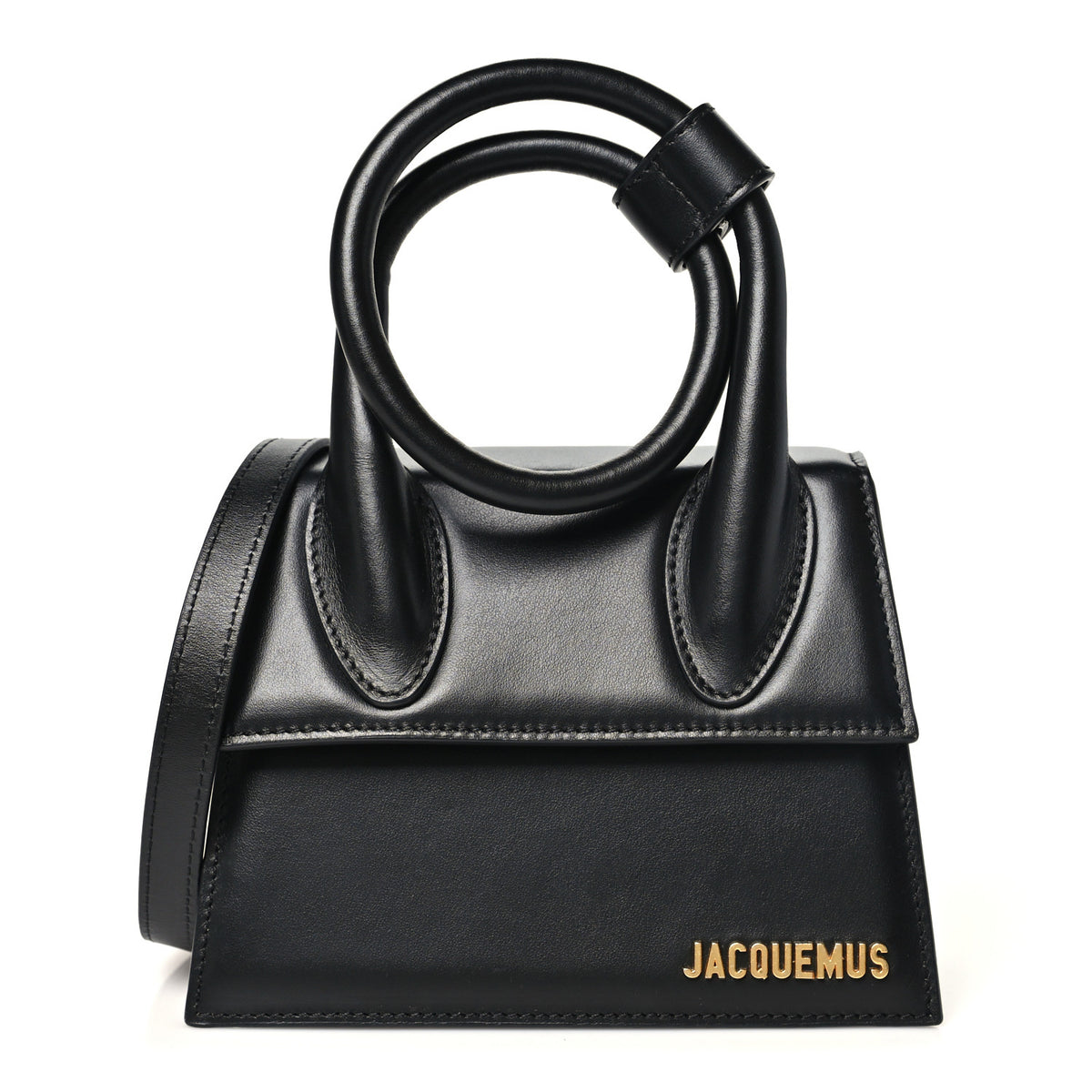 Jacquemus Smooth Calfskin Le Chiquito Noeud Black 1 of 9