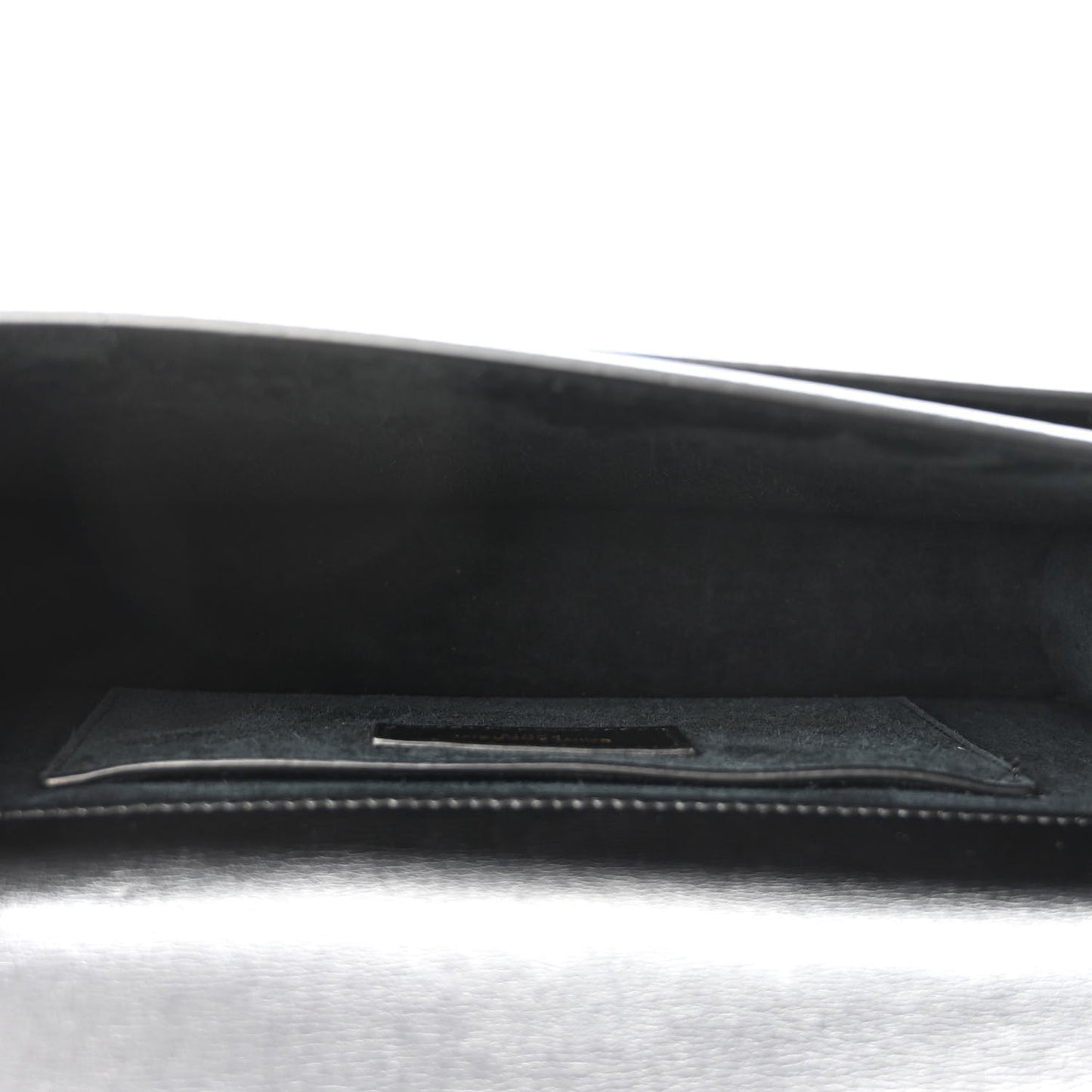 Smooth Calfskin Medium Monogram Sunset Satchel Black