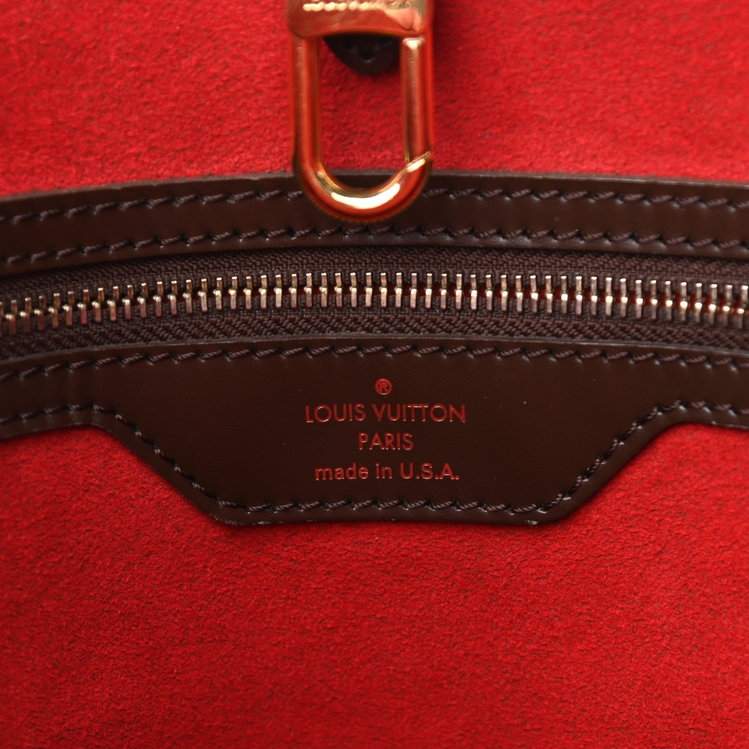 Louis Vuitton Damier Ebene Hampstead MM 6 of 11