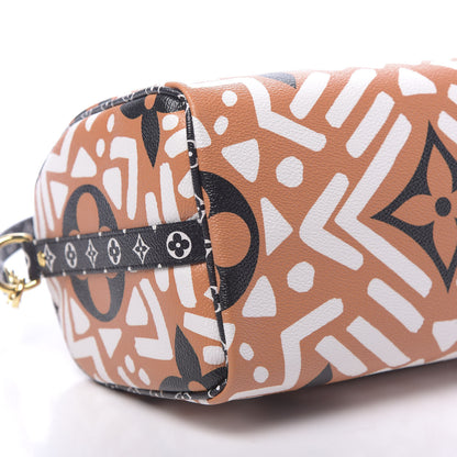 Louis Vuitton Monogram Giant Crafty Speedy Bandouliere 25 Creme Caramel 8 of 9
