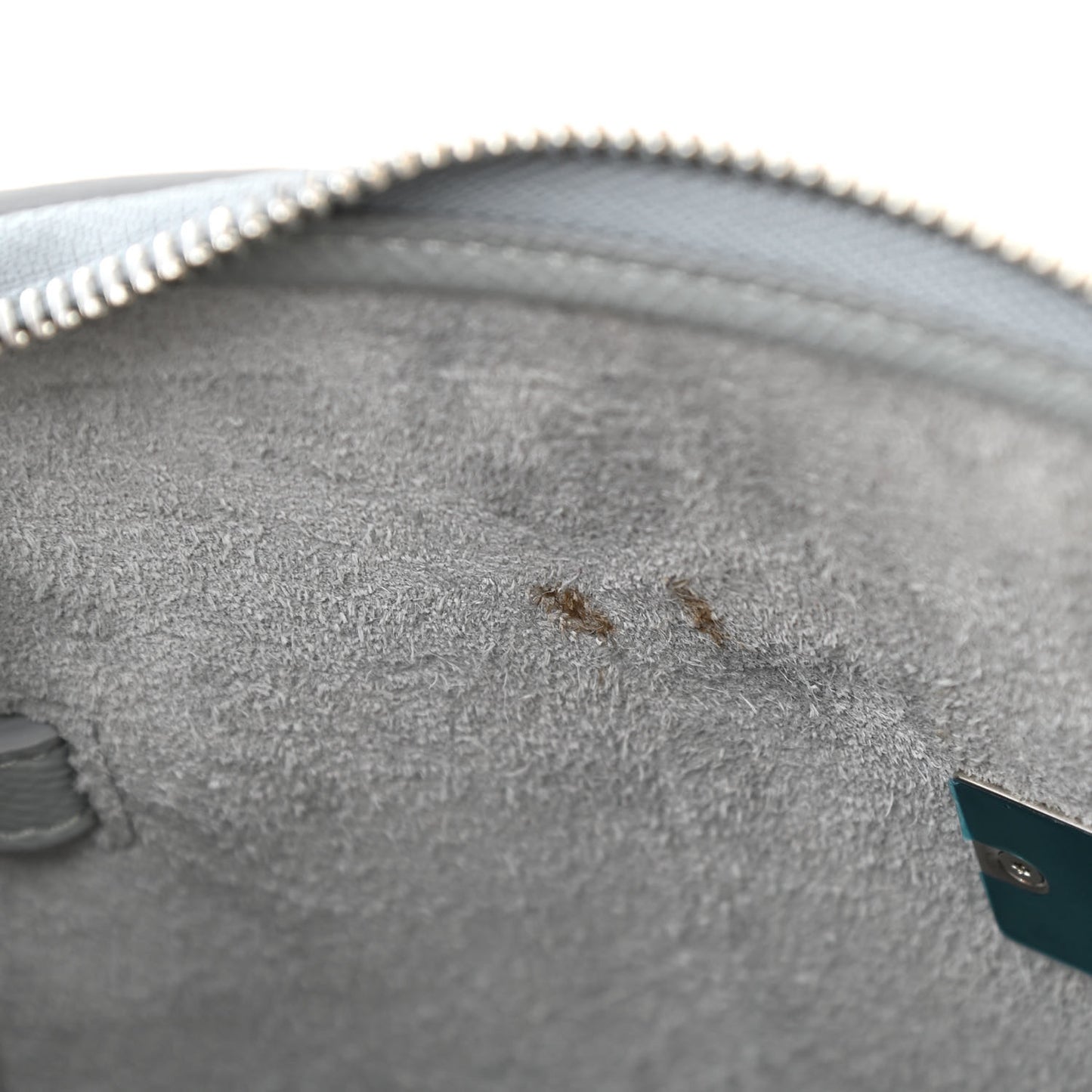 Grained Calfskin Micro Belt Bag Cloud
