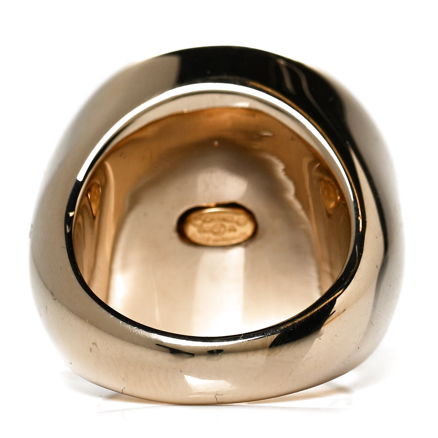 Chanel Coin Signet Ring 7 Gold 3 of 4