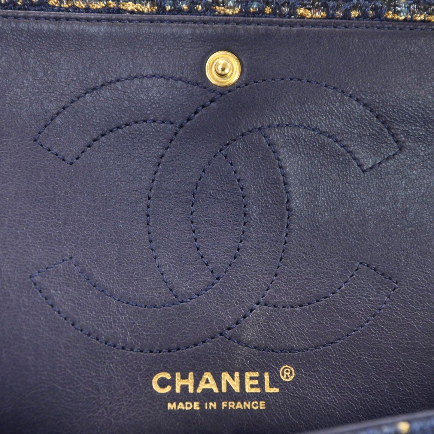Fantasy Tweed 2.55 Reissue 226 Flap Blue