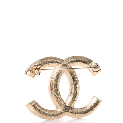 Chanel Pearl CC Brooch Light Gold 3 of 5
