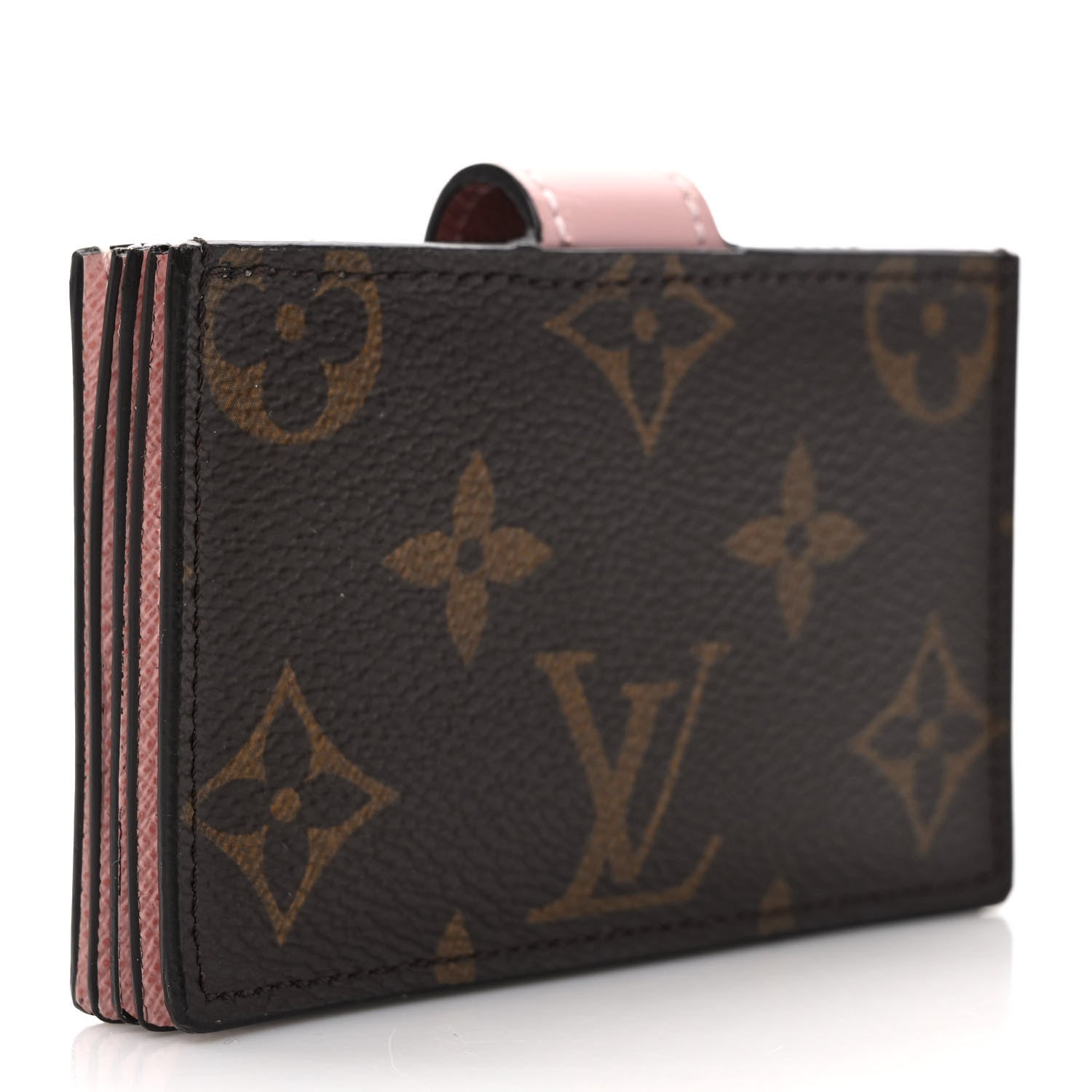 Louis Vuitton Monogram Gusset Card Holder Rose Ballerine 3 of 7