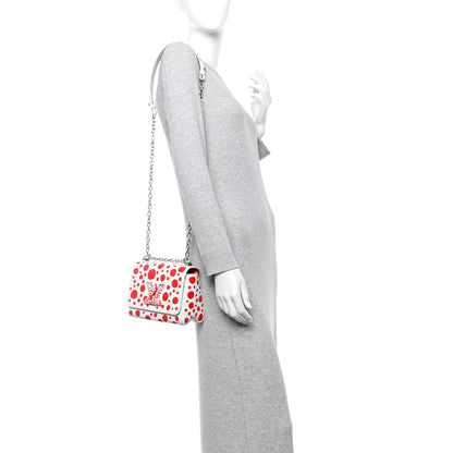 Louis Vuitton LV X YK Epi Infinity Dots Twist Shoulder Bag PM White Red 2 of 12
