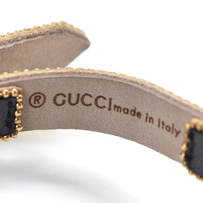Gucci Calfskin Crystal Butterfly Bracelet Multicolor 4 of 5