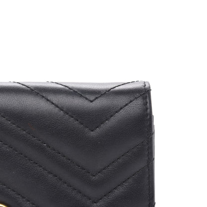 Gucci Calfskin Matelasse GG Marmont Mini Bag Black 10 of 15
