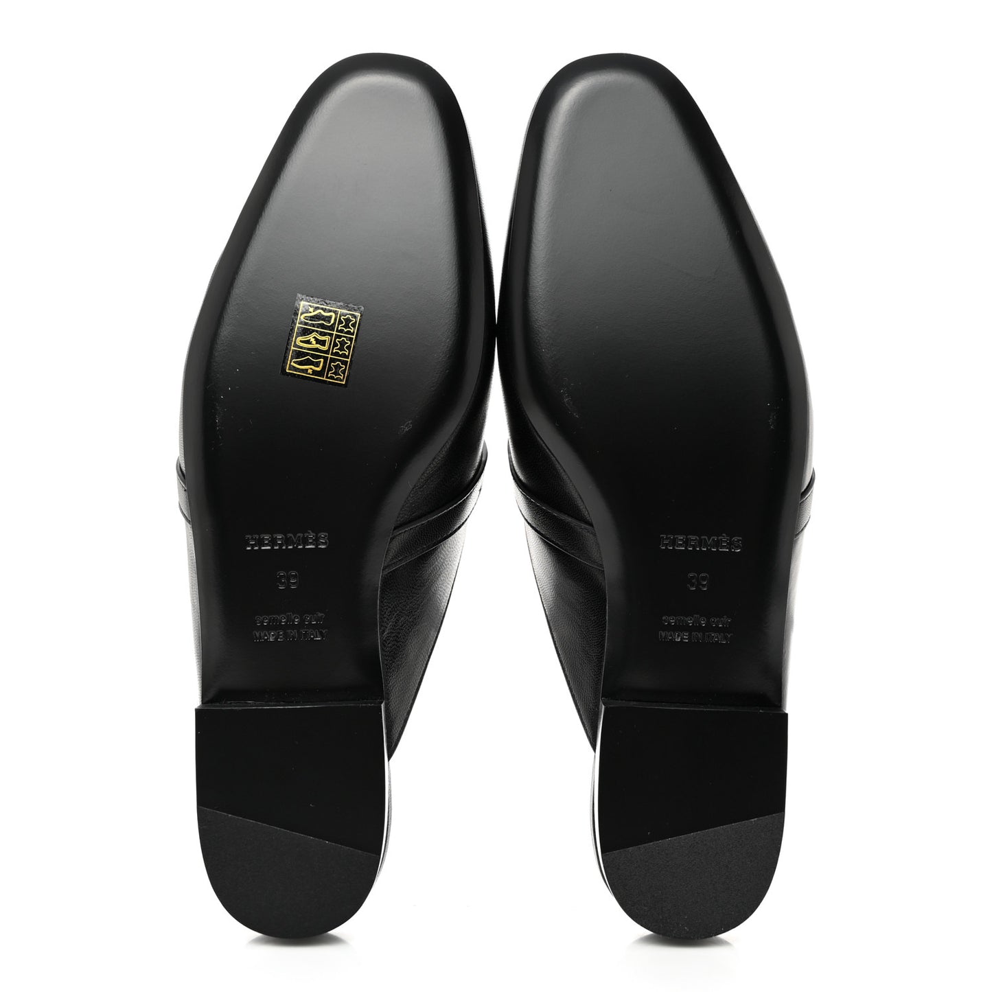 Goatskin Oz Mules 39 Black