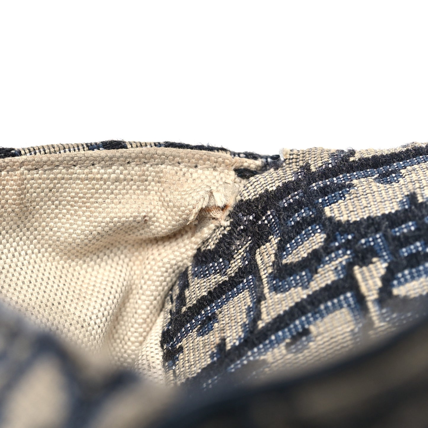 Oblique Saddle Belt Pouch Blue