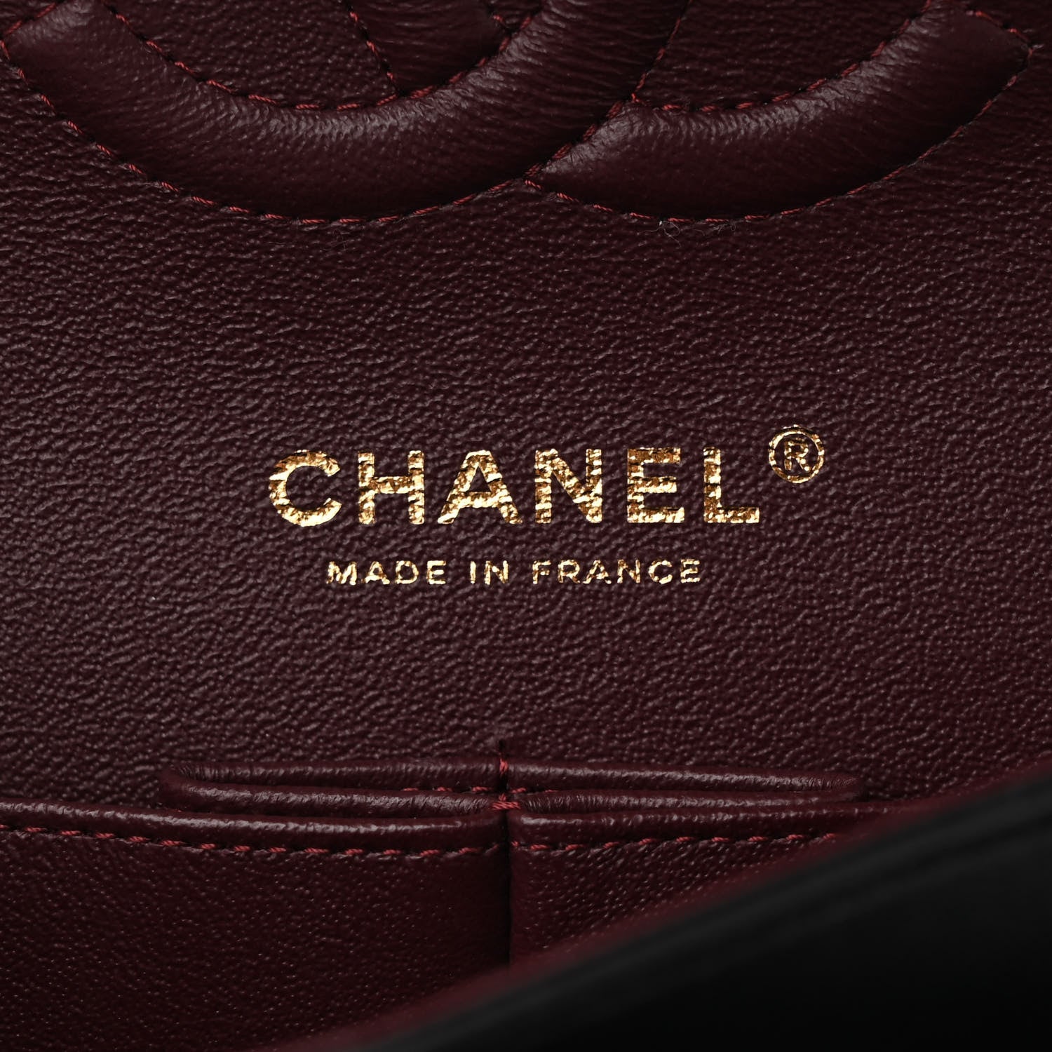 Chanel Lambskin Quilted Medium Double Flap Black 6 of 10