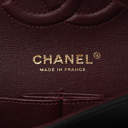 Chanel Lambskin Quilted Medium Double Flap Black 6 of 10
