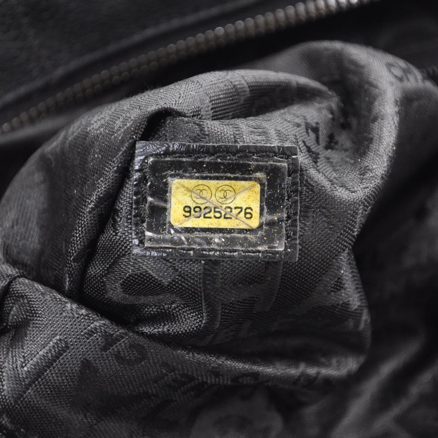 Chanel Caviar Square Stitched Tote Black 8 of 9