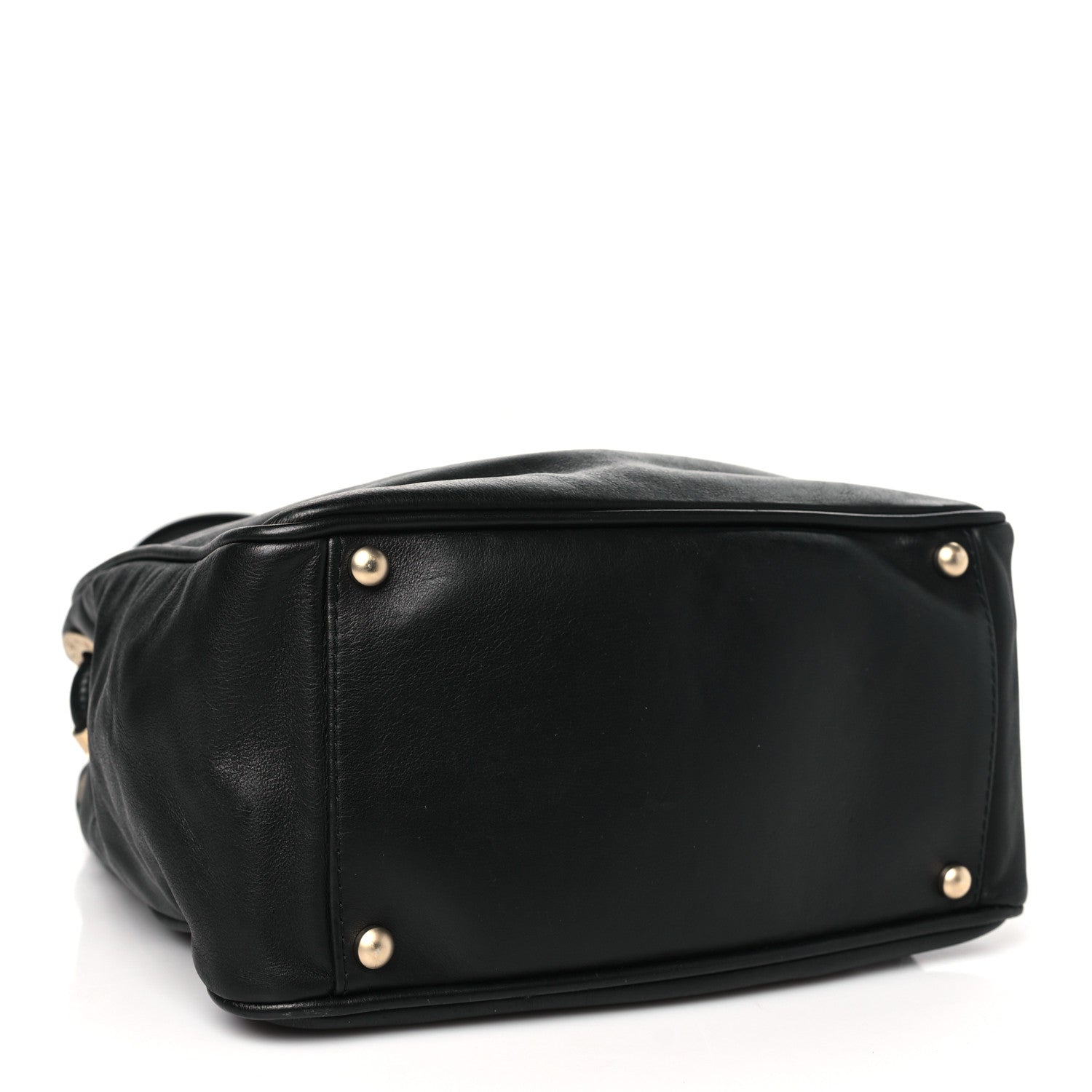 Chanel Lambskin Camellia Tote Black 4 of 10