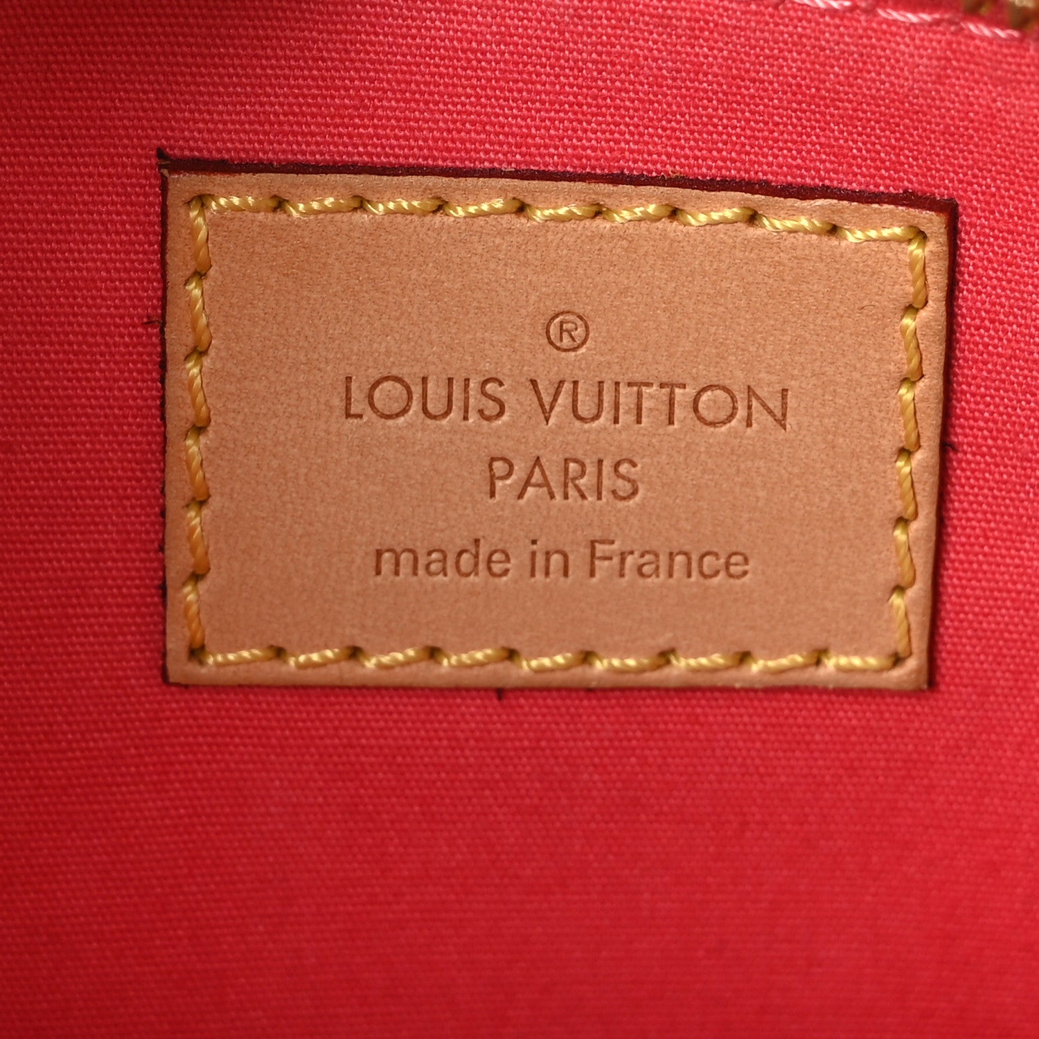 Louis Vuitton Vernis Alma BB Rose Litchi 6 of 9