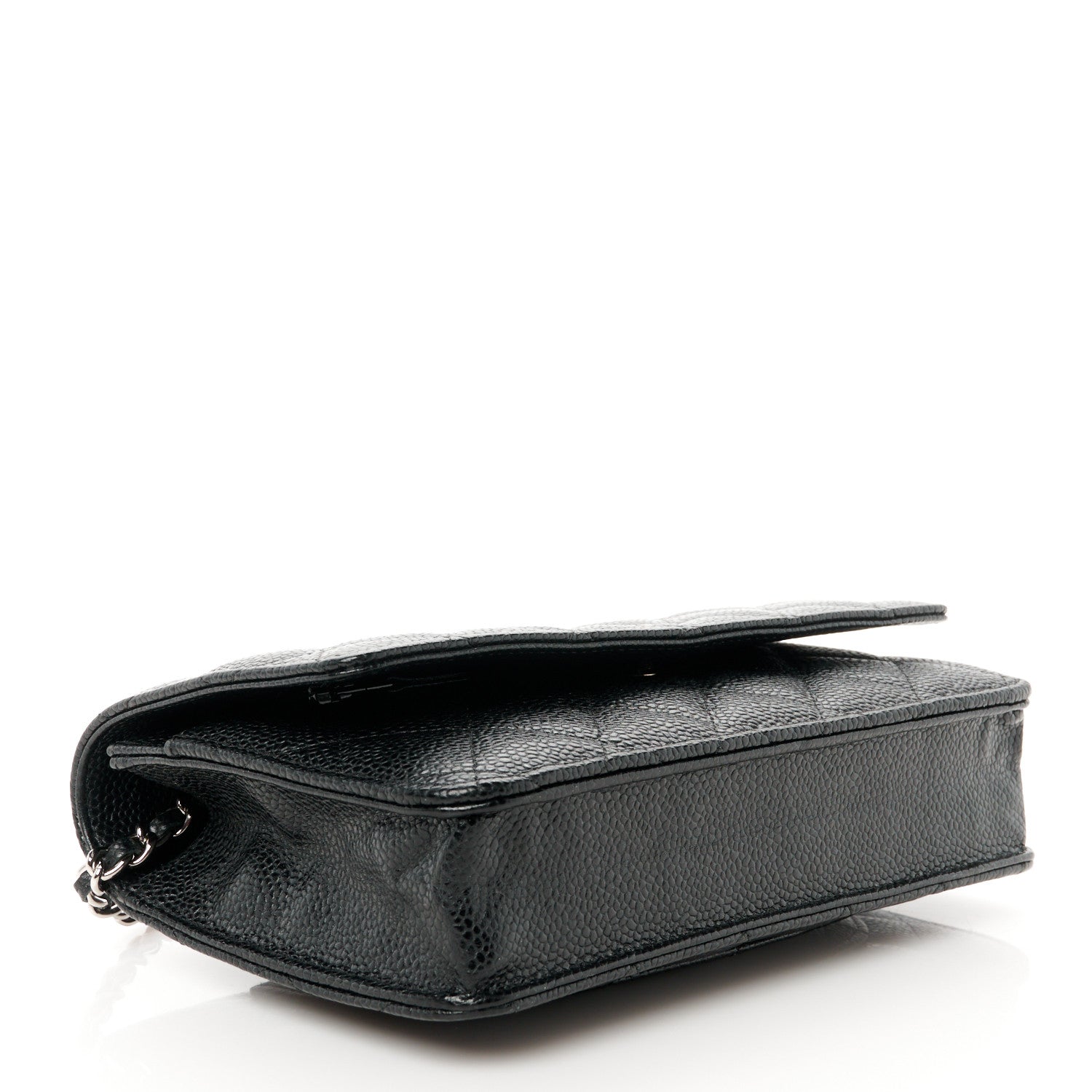 Chanel Caviar Quilted Wallet on Chain WOC Black 4 of 12
