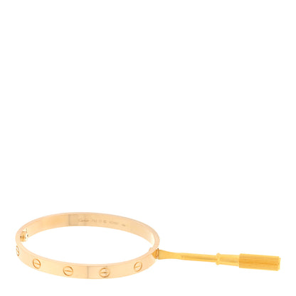 Cartier 18K Yellow Gold LOVE Bracelet 17 4 of 5