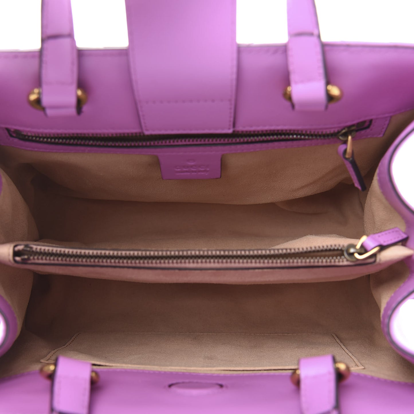 Calfskin Matelasse Small GG Marmont Tote Candy Mousse