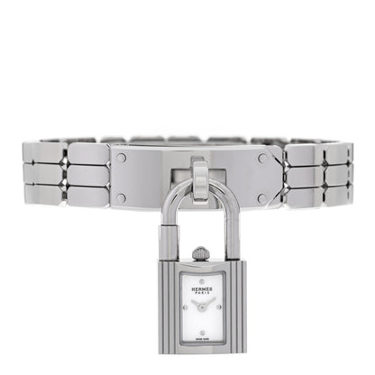 Hermes Stainless Steel 16mm Kelly Quartz Watch 2 of 9