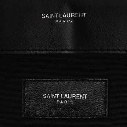 Saint Laurent Calfskin Y Quilted Monogram Loulou Document Holder Black 6 of 6