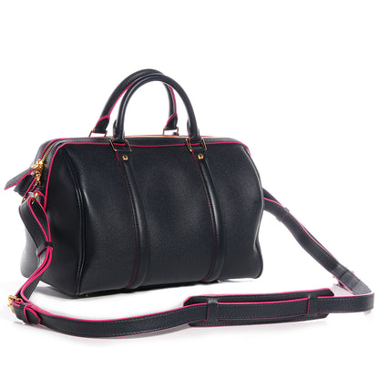 Louis Vuitton Veau Cachemire SC Bag PM Cobalt Fuchsia Extra Strap 3 of 8