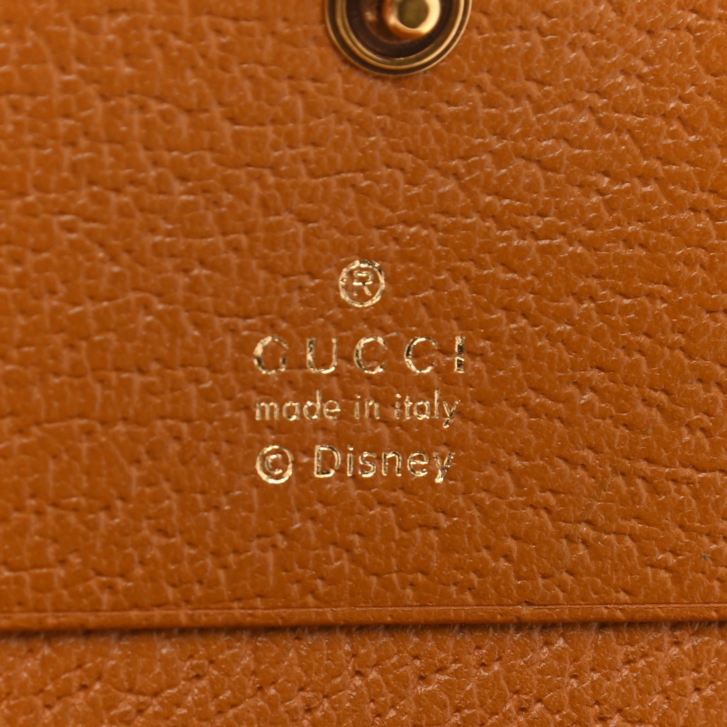 X DISNEY Mini Vintage GG Supreme Monogram Mickey Mouse Card Holder Wallet Beige Vintage Sun Oil