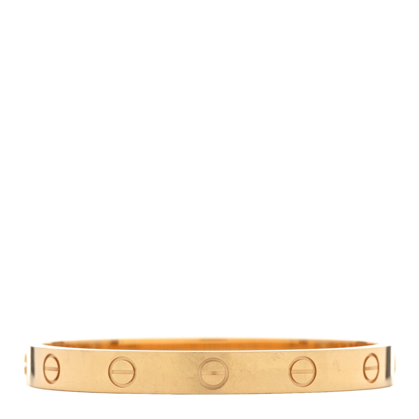 18K Yellow Gold LOVE Bracelet 15