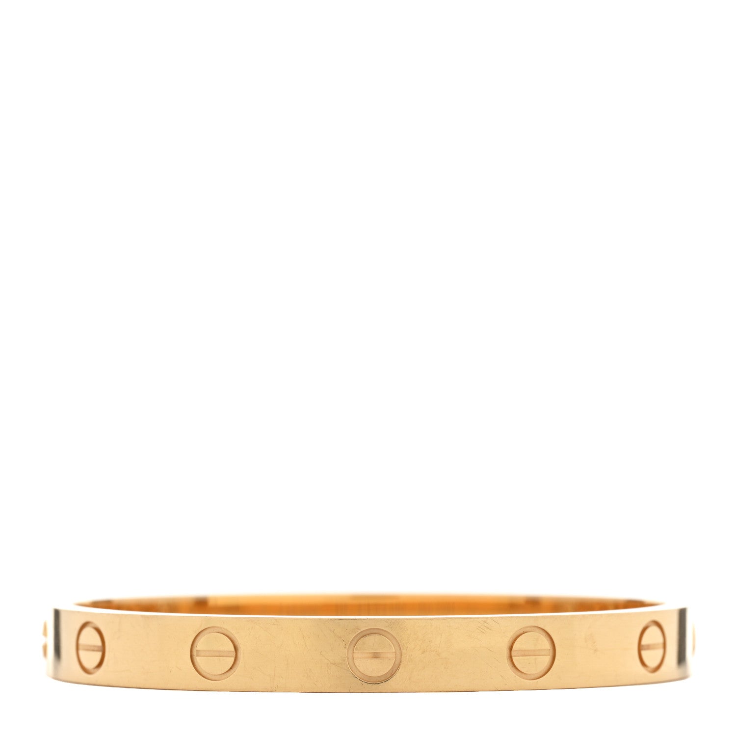 Cartier 18K Yellow Gold LOVE Bracelet 15 1 of 5