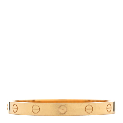 Cartier 18K Yellow Gold LOVE Bracelet 15 1 of 5