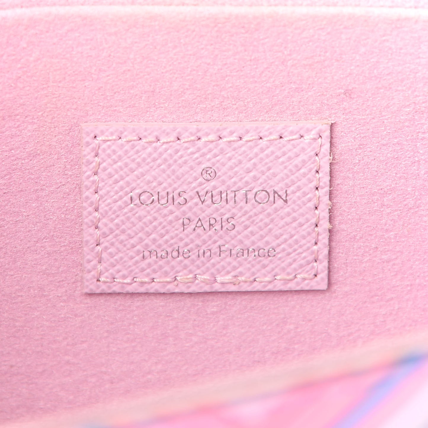 Epi Tropical Pochette Felicie Blue Rose