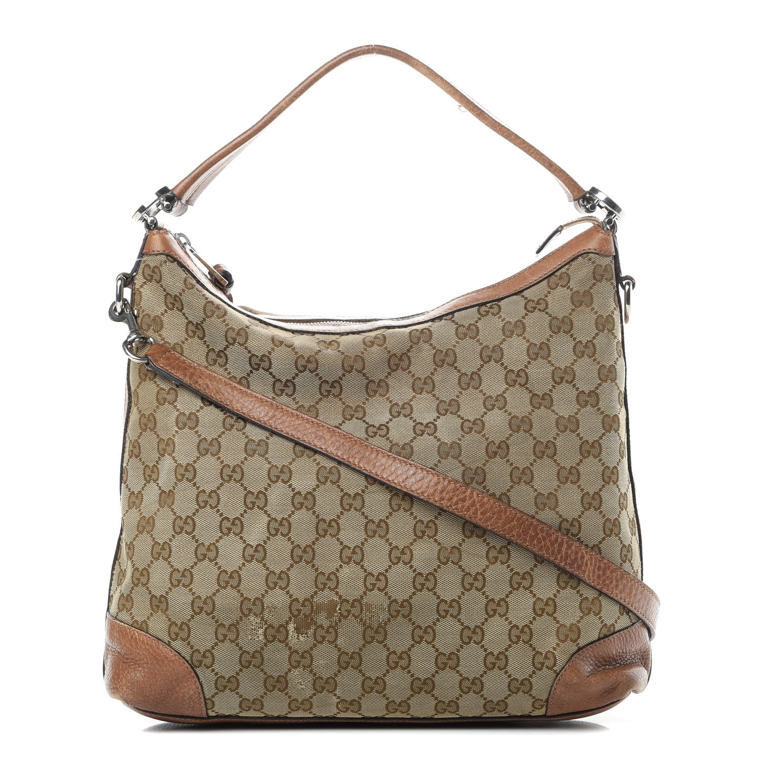 Gucci Monogram Old Libeccio Small Miss GG Hobo Beige Ebony Light Brown 1 of 19