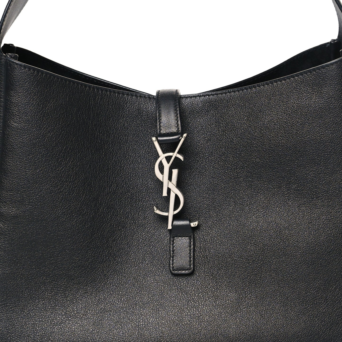Supple Calfskin Large Le 5 A 7 Soft Hobo Black