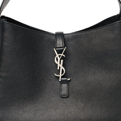 Saint Laurent Supple Calfskin Large Le 5 A 7 Soft Hobo Black 7 of 9