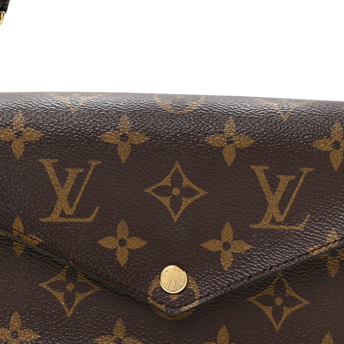 Louis Vuitton Monogram Felicie Strap & Go Kaki 7 of 9