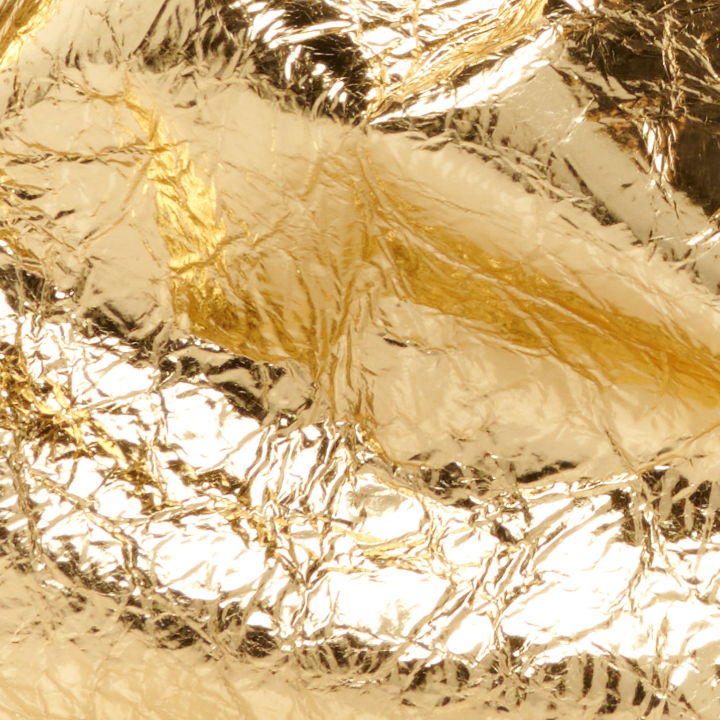 Metallic Crinkled Lambskin The Pouch Oversized Clutch Oro