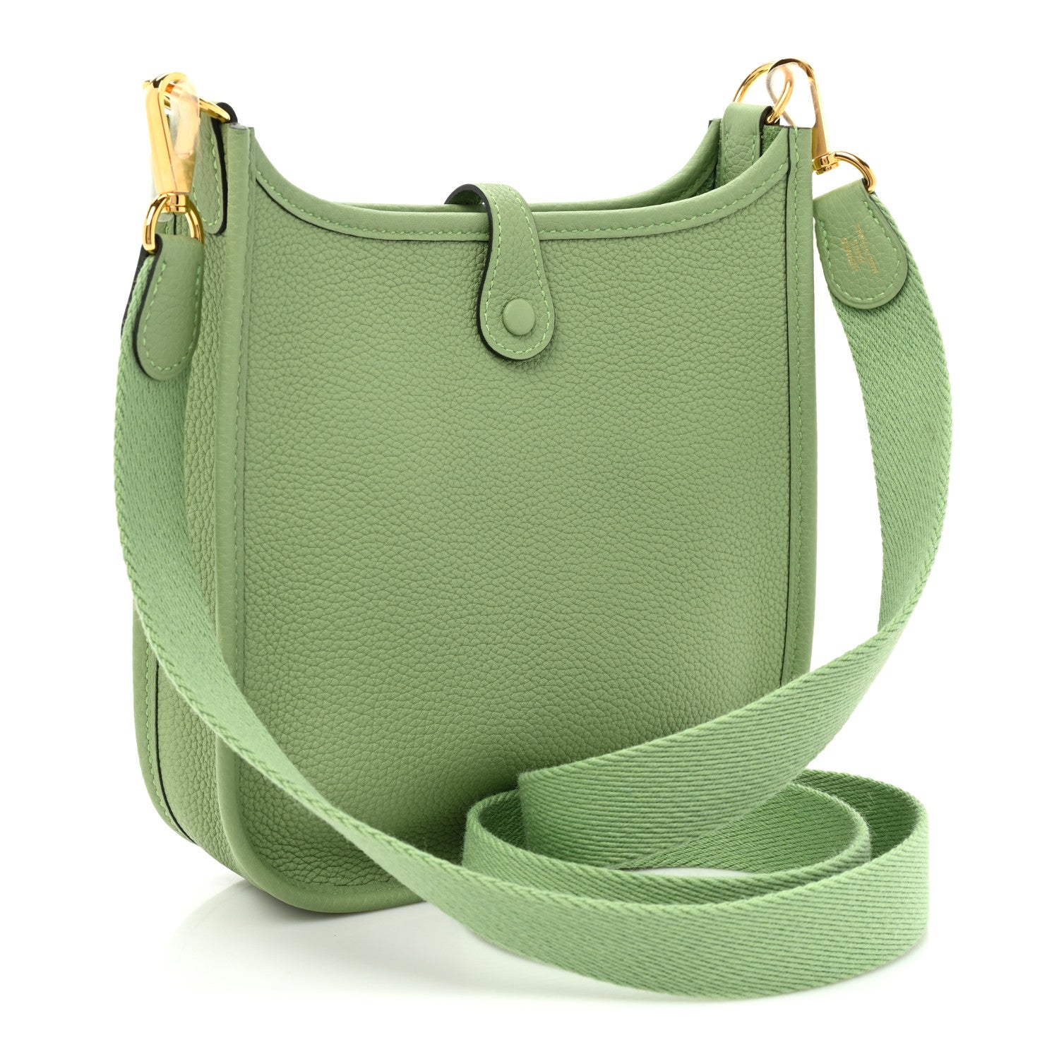 Hermes Taurillon Maurice Evelyne TPM Vert Criquet 3 of 9