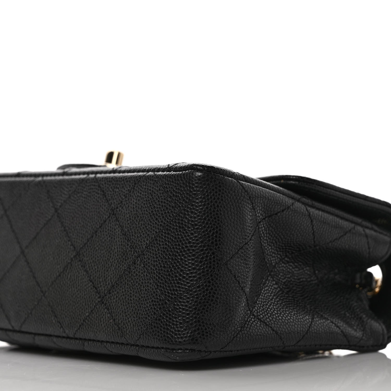 Chanel Caviar Quilted Mini Rectangular Flap Black 9 of 10