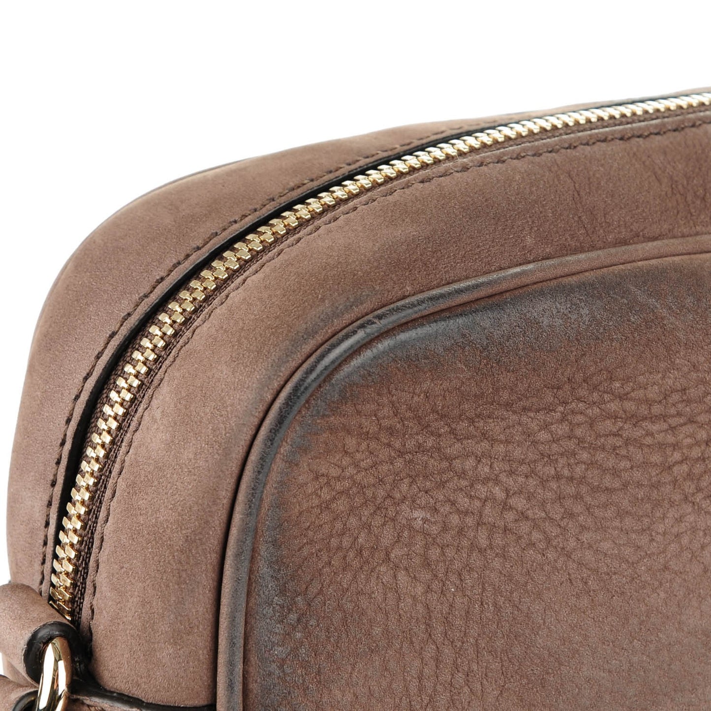 Vitello Range Small Soho Disco Bag Grey Field