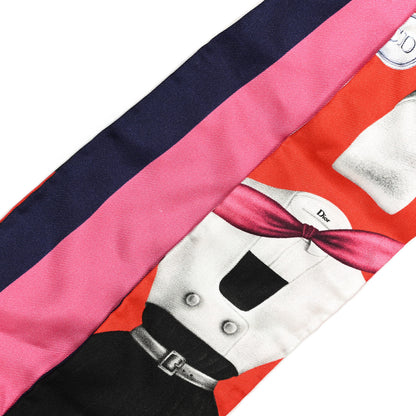 Christian Dior Silk ABCDior N Mitzah Scarf 3 of 4